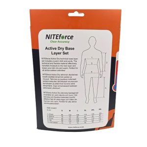 Size Chart Thermo Base Layer set NITEforce